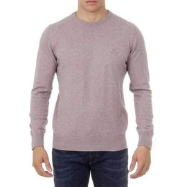 Brown XL Ufford & Suffolk Polo Club Mens Sweater Long Sleeves Round Neck PULLRUS100 VISON