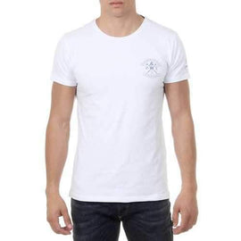 White XL Ufford & Suffolk Polo Club Mens T-Shirt Short Sleeves Round Neck US028 WHITE