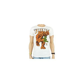 White M Marvel Comics mens T-shirt The Thing La Cosa