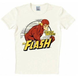 White XL Marvel Comics mens T-shirt The Flash v2
