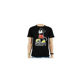 Black L Logoshirt mens T-shirt Disney Mickey Mouse Me Grumpy