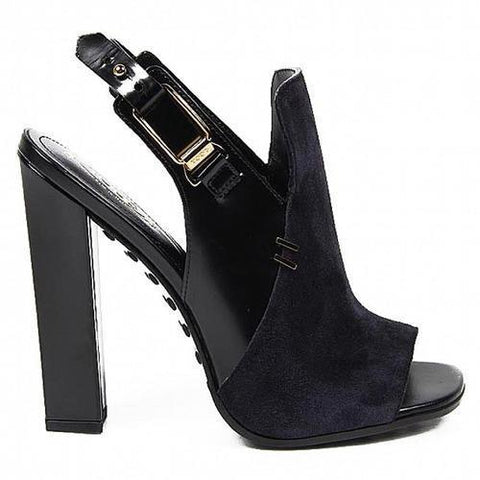 Black 40 EUR - 9 US Tods ladies sandal XXW0TT0K82078H027M