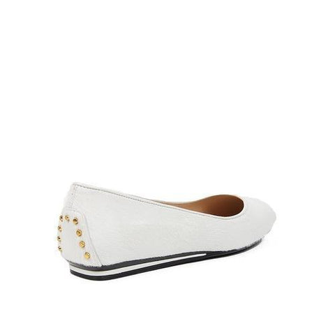 White 38.5 EUR - 7.5 US Tods ladies  ballerina XXW0UK0K3717L7168I