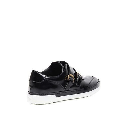 Black 39 EUR - 8 US (260mm) Tods ladies double monkstrap XXW0UV0K9407LWB999