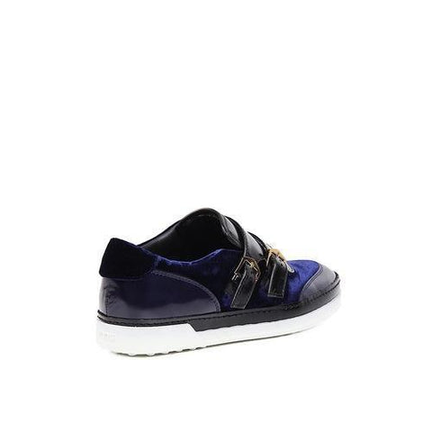 Blue 39 EUR - 8 US Tods ladies double monkstrap XXW0UV0K9407OA064X