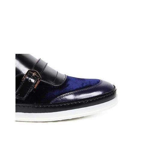 Blue 39 EUR - 8 US Tods ladies double monkstrap XXW0UV0K9407OA064X