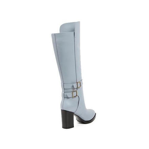 Light Blue 40 EUR - 9 US (267mm) Tods ladies high boot XXW0VA0I510TOPU017