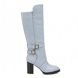 Light Blue 40 EUR - 9 US (267mm) Tods ladies high boot XXW0VA0I510TOPU017