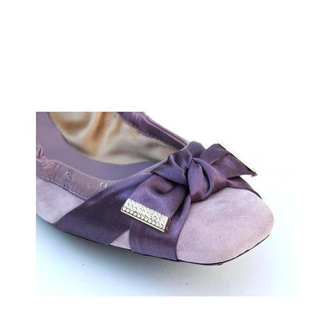 Purple 36.5 EUR - 6.5 US Tods ladies ballerina XXW0DK0A0413Z6178B