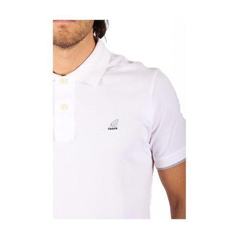White XXXL Hogan mens polo KQMB2228800PQ0B001