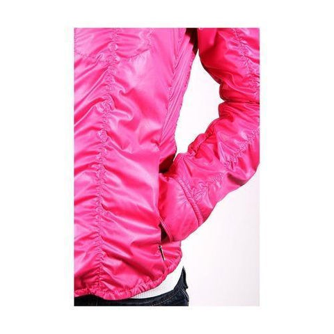 Fuxia 44 EUR - 10 US Hogan ladies jacket with hood KJW12268030BSSL605