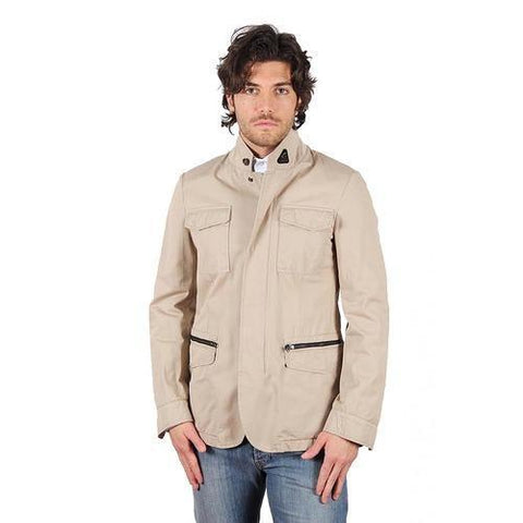 Beige L Hogan mens jacket KJM7422838LEU0C409