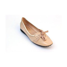 Beige 36.5 EUR - 6.5 US Tods ballerina lace up XXW0EW045013J4071B