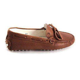 Brown 31 EUR - 13 US Tods kids mocassin UXC00G00050G00S600