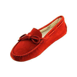 Red 28 EUR - 10½ US Tods kids mocassin UXC00G00050SDDG828