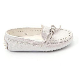 Silver 29 EUR - 11 US Tods girl mocassin UXC00G0B870WISB200