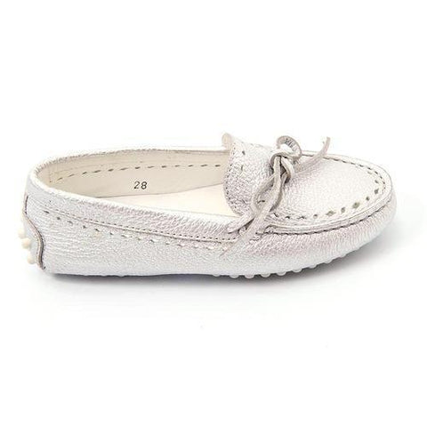Silver 29 EUR - 11 US Tods girl mocassin UXC00G0B870WISB200