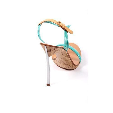 Light Blue 37.5 EUR - 7.5 US Casadei ladies sandals 3424N121.DX8T221I27