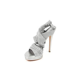 Silver 40 EUR - 10 US Casadei ladies sandals 6827G104.AP5C038031