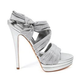 Silver 40 EUR - 10 US Casadei ladies sandals 6827G104.AP5C038031