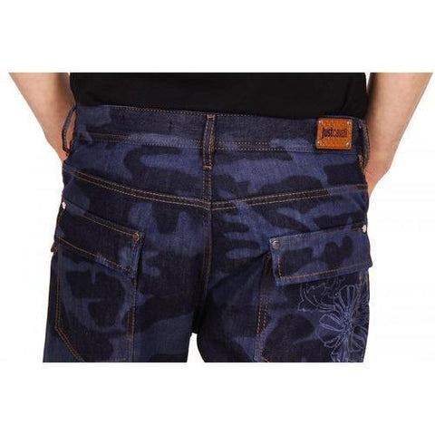 Blue 52 EUR - L Just Cavalli mens shorts S03MU0026 N30606 470
