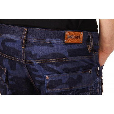 Blue 52 EUR - L Just Cavalli mens shorts S03MU0026 N30606 470
