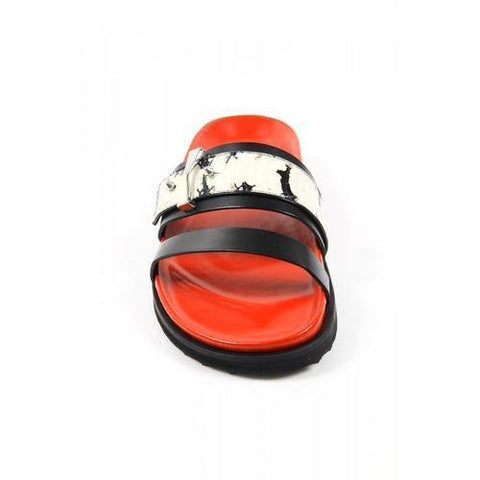 Multicolor 37 EUR - 7 US Alexander McQueen ladies sandals 376762 WHG15 1070