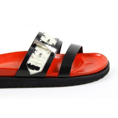 Multicolor 37 EUR - 7 US Alexander McQueen ladies sandals 376762 WHG15 1070