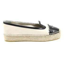 White 41 EUR - 11 US Alexander McQueen ladies espadrillas 383955 WHI82 1004
