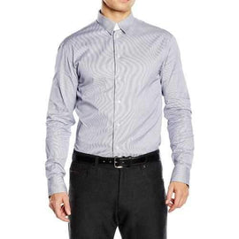 Striped 39 IT - 15½ US Armani Collezioni mens shirt long sleeve PCCMGT PCBC7 021
