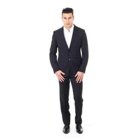 Black 56 IT - 56 US Armani Collezioni mens suit PCVMET 0C003 999