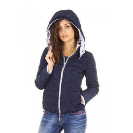 Blue 40 EUR - 4 US Emporio Armani ladies jacket AGB34 GA N5