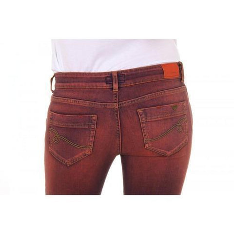 Red 27 EUR - 27 US Emporio Armani ladies jeans AGJ01 BD 04