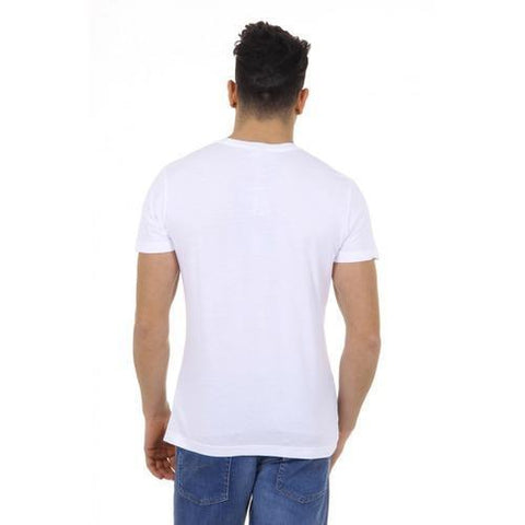 White L Diesel mens t-shirt T-THE-KING 00SAA0 0RDFM 100