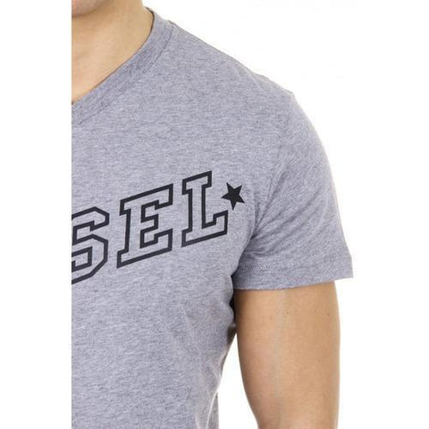 Grey XXL Diesel mens t-shirt T-KRITIL 00SDG0 R091B 96X