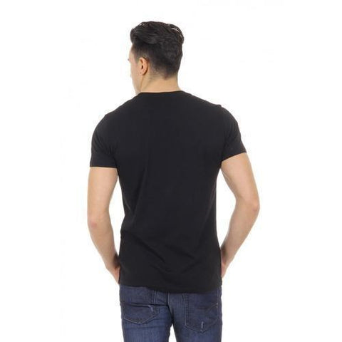 Black S Diesel mens t-shirt REBOOT-T-SKULL-DAGGER 00SF7F 0W91B 900