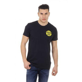 Black L Diesel mens t-shirt T-ASTE-IND 00SL85 0091B 900