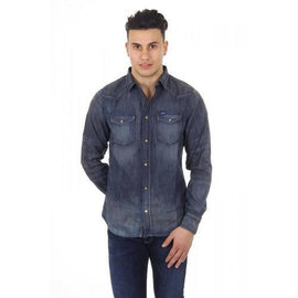 Denim S Diesel mens shirt long sleeve NEW-SONORA 00SD24 0662Q 01