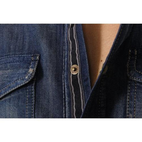 Denim S Diesel mens shirt long sleeve NEW-SONORA 00SD24 0662Q 01