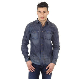 Denim S Diesel mens shirt long sleeve NEW-SONORA 00SD24 0662Q 01
