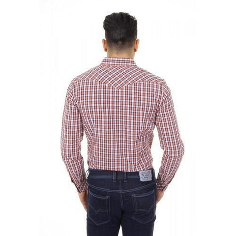 Multicolor XS Diesel mens shirt long sleeve SULFURA 00SFYS 0PAGT 8AT