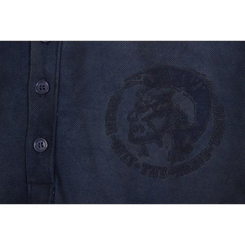 Dark Blue S Diesel mens polo T-VANI 00SC40 0PAFO 01