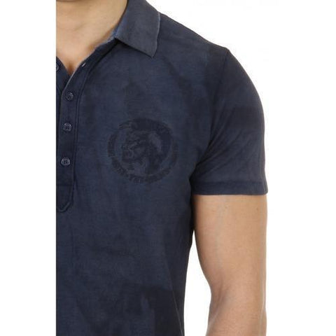 Dark Blue S Diesel mens polo T-VANI 00SC40 0PAFO 01