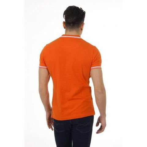 Orange L Diesel mens polo T-OIN 00SFUN 00MXZ 43L