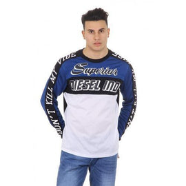 Multicolor XXL Diesel mens sweater T-GREGOR 00SHPW 0JAIV 8EK