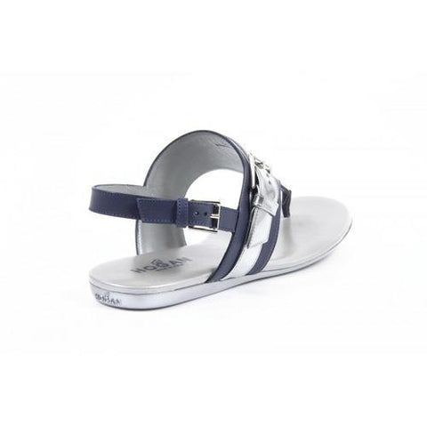 Multicolor 38.5 EUR - 8.5 US Hogan ladies flat sandal HXW1330R4408LI833O