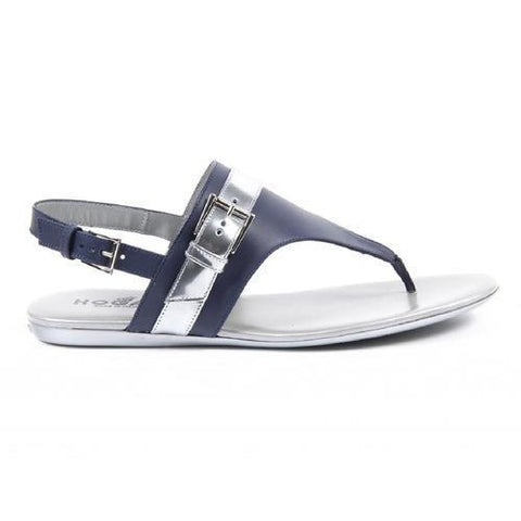 Multicolor 38.5 EUR - 8.5 US Hogan ladies flat sandal HXW1330R4408LI833O