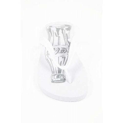 White 43/44 EUR Coca Cola mens flip flop CCA0588 SANDALIA BASIC MASCULINA WHITE