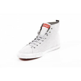 Grey 45 EUR - 12 US Coca Cola mens sneakers CCA0668 RAMBLA SUED GRAY