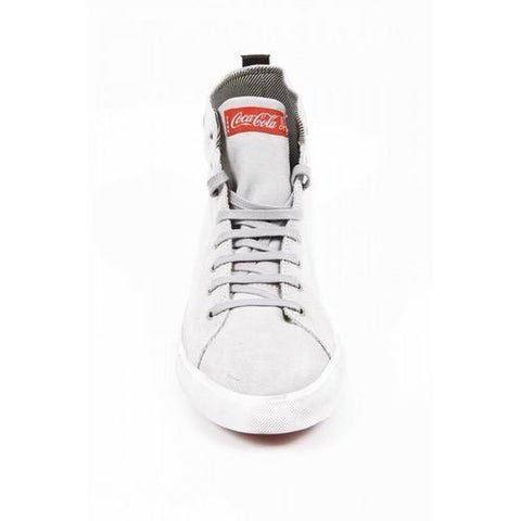 Grey 45 EUR - 12 US Coca Cola mens sneakers CCA0668 RAMBLA SUED GRAY